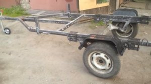 Прицеп для лодки своими руками