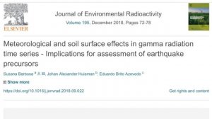 Cosmic Ray Health Alert, Tornado, Electroquakes | S0 News Nov.18.2018