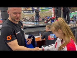 Шлеменко на Первенстве России по ММА в Омске