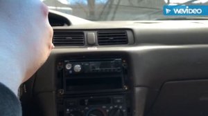 Removing Radio from 1997 Toyota Camry