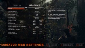 Shadow Of The Tomb Raider Gaming Amd Radeon 530 Benchmark