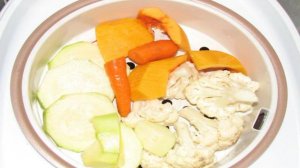 Овощи на пару – детское питание