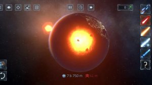 играю в игру там где надо разрушать планеты