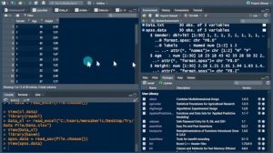 How to Read/Import Data Files In R || Reading/Importing SPSS (.sav) file in R || Part D