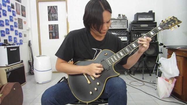 อ.โอ๋ ปั่นกีตาร์ Shred ESP LTD Deluxe EC-1000 Electric Guitar смотреть онлайн