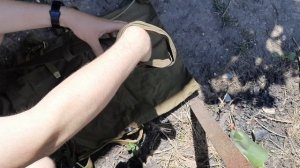 Правильно завязываем вещмешок.