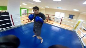 Спарринг от первого лица.