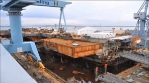 Как строятся авианосцы