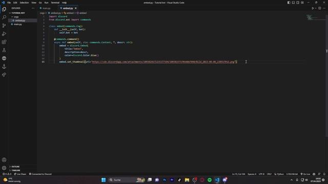 Discord bot mit Python | Part 3: Cogs & .env | discord bot tutorial #discordbot #python #pythonbot