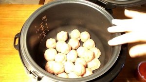 Фрикадельки в томатном соусе в мультиварке