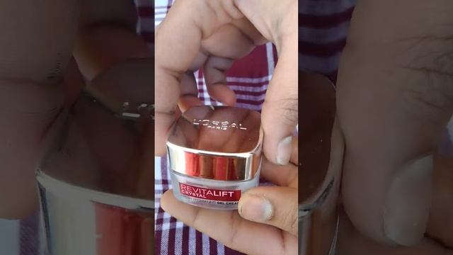 L,OREAL PARIS REVITALIFT CRYSTAL. GEL CREAM # SKIN CARE#YOUTUBE SHORTS смотреть онлайн
