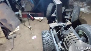 минитрактор установка рулевой рейки