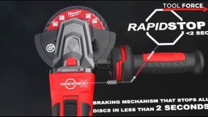 Milwaukee M18 Fuel 125mm Flathead Angle Grinder M18FSAGF125XPDB