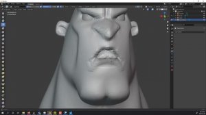 Sculpting in Blender for the very first time