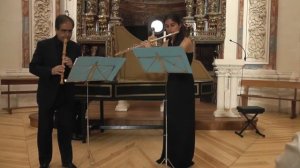 Telemann Trio sonata in E minor for recorder, flute and continuo