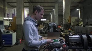 Двигатель Дуюнова ДА-112 на стенде DP Labs