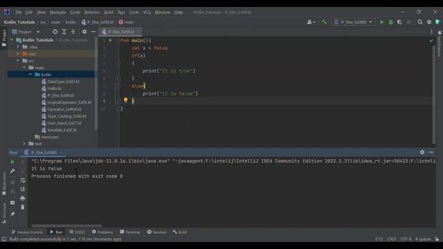 Kotlin Tutorial 09 || Conditional Statement in Kotlin || If- else  in programming