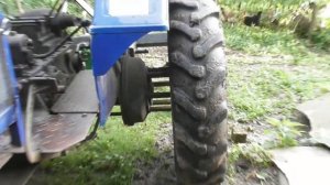 Как расширить колеса в тракторе Синтай 24В