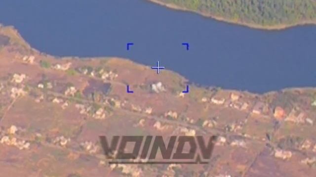 Поражение узла связи ВСУ в Новомихайловке "Изделием-305".