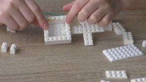 Катапульта из лего