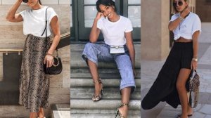 ?ВЫИГРЫШНЫЕ ОБРАЗЫ С БЕЛОЙ ФУТБОЛКОЙ ? КАК НОСИТЬ И С ЧЕМ СОЧЕТАТЬ БЕЛУЮ БАЗОВУЮ ФУТБОЛКУ