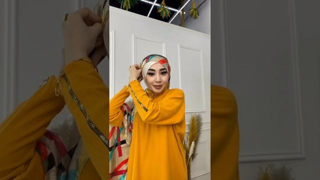Тарзи бастани сатр! Как носить хиджаб