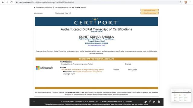 How can you Download your Certificates from Certiport ? смотреть онлайн