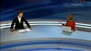 показала язык