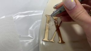 Часы из эпоксидной смолы в технике "Мрамор". Art.Tino4ka