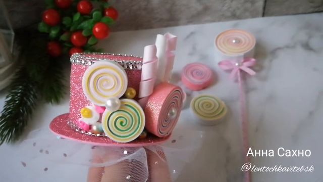 Конфетный набор из фоамирана