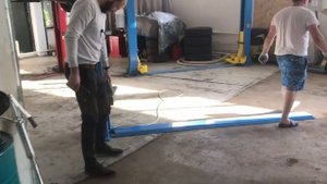 Инструкция по установке двухстоечного подъемника компанией СИСТЕМА