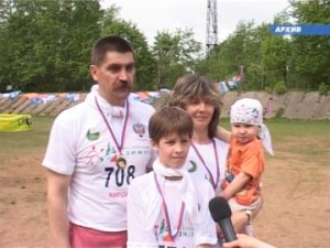 День семьи 2015 в Кирово-Чепецке: семья Малых