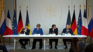 "Нормандская четверка" приняла совместное коммюнике по итогу саммита в Париже