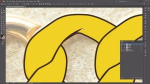 Draw a Gold Chain by Making Your Own Illustrator Pattern Brush