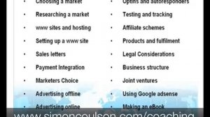 Internet Marketing Course Overview w Simon Coulson (1 of 4)