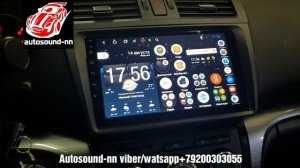 Штатная Магнитола ZH IPS 2.5D Mazda 6 9" без Bose(8 ядер 2/32)android 8.1