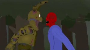 Springtrap vs costume Man Stick nodes animation | Monster arena | Gojirarex Master