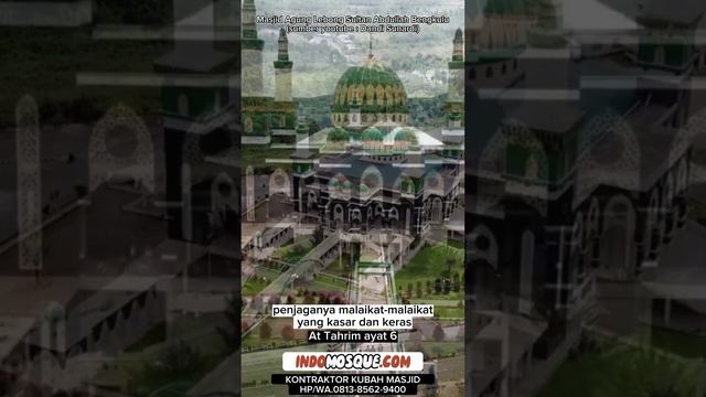 Kontraktor kubah masjid terdekat- HP/WA.0813-8562-9400 #indomosque