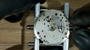 Ремонт часов Восток, механизм 2409 часть 2. Сборка.