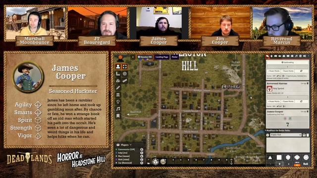 Horror at Headstone Hill - Session 2 - Deadlands(SWADE) Actual Play смотреть онлайн