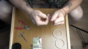 Карповый поводок - как связать волосяной монтаж