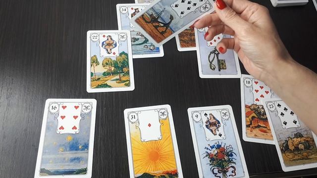 Расклад *УЙДЕТ ЛИ ОН ОТ ЖЕНЫ?*. Таро. Гадание онлайн.