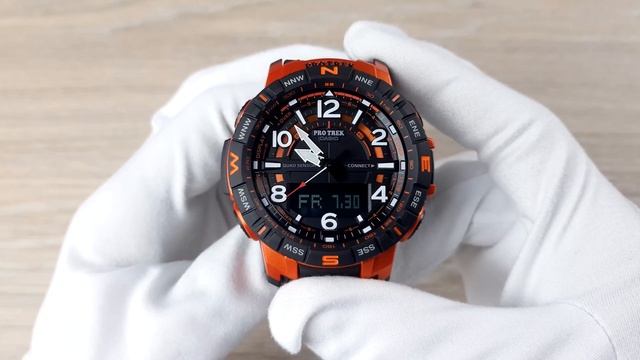 ProTrek с Bluetooth / Casio PRT-B50-4E смотреть онлайн