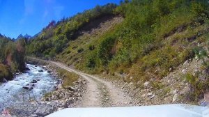На Кавказ2 Дорога в ущелье Махар Часть 4