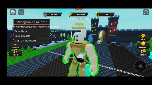 NEW SCRIPT STRONGMAN SIMULATOR ROBLOX AUTO FARM ENERGY WORKING ON MOBILE смотреть онлайн