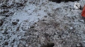 Миниэкскаватор. Коп металла экскаватором.