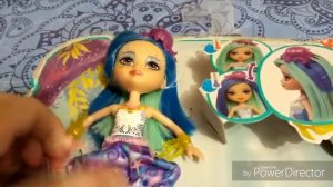 Распаковка куклы EnchanTimals из коллекции меняющие цвет волос!!!