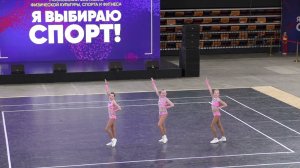 Козлова Т., Кузнецова Д., Ильина С. FISAF. Юноши-девушки 11-13 лет. Трио. 23.04.2021