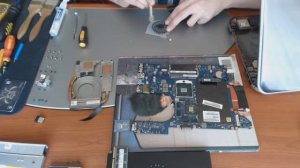 Disassembly DELL Inspiron 5520 7228 P25F P25F001 11BBGS1 95N6J PGMYP