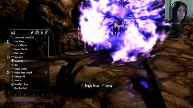 Skyrim Let's Play 116 - female Argonian w face cam смотреть онлайн